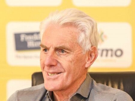 Broos Sees Silver Lining in Chiefs’ and Sundowns’ Carling Knockout Exit