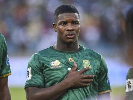 Broos Calls Up Moloisane to Replace Suspended Mbokazi for Rwanda Clash