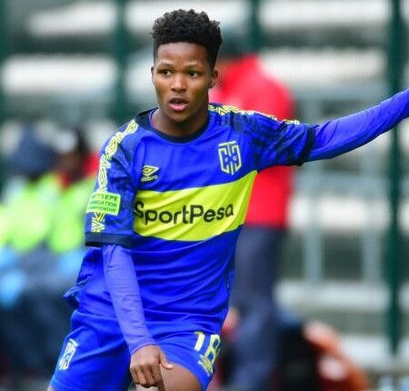 Cape Town City’s Teen Sensation Witbooi Assessed by Sporting Lisbon, European Interest Grows