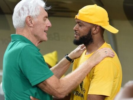 Broos Reveals How an Ultimatum Sparked Mbule’s Bafana Revival