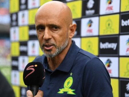 Sundowns Boss Cardoso: Title Race Will Go “Down to the Wire”