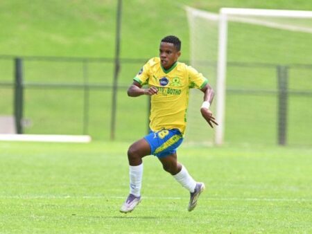 Sundowns’ Teen Prodigy Siyabonga Mabena Knocking on First-Team Door