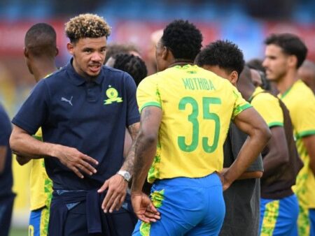 Sundowns Drawn Against Rulani Mokwena’s MC Alger in CAF Champions League Group Stage